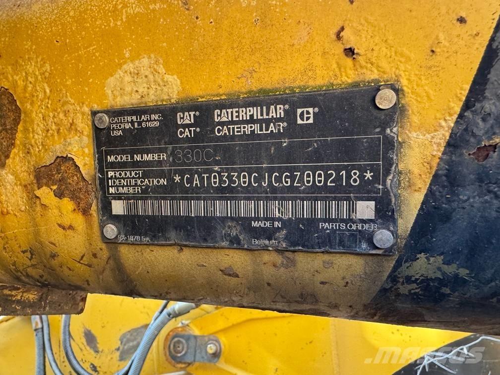 CAT 330 CL FOR PARTS Beltegraver