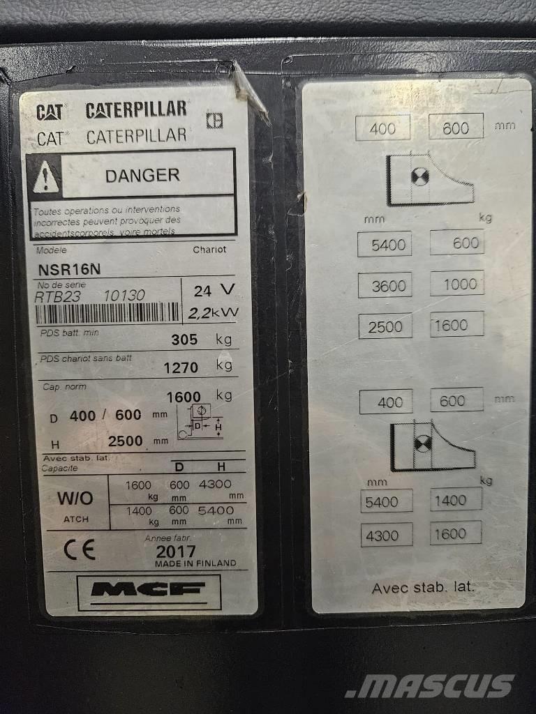 CAT NSR16N (Vuokralla) Stablere