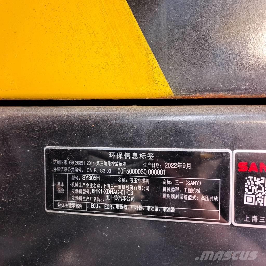 Sany SY 305 H Beltegraver