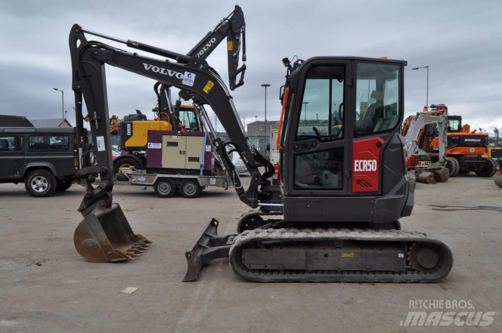 Volvo ECR50F Minigravere <7t