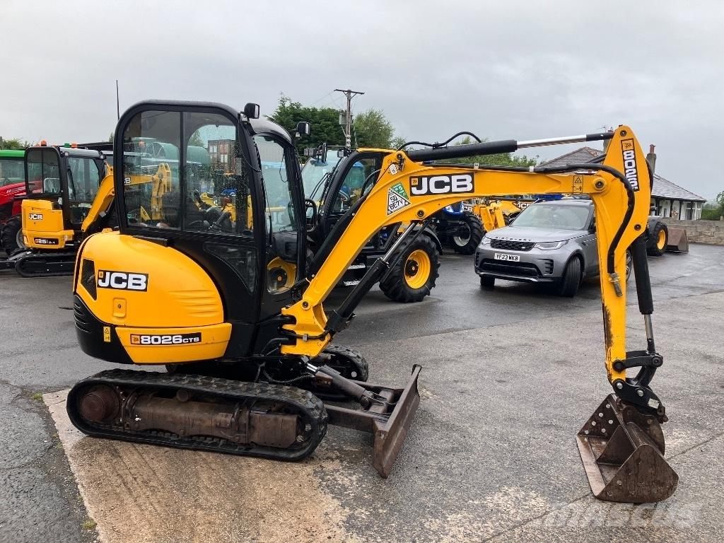 JCB 8026 CTS Minigravere <7t