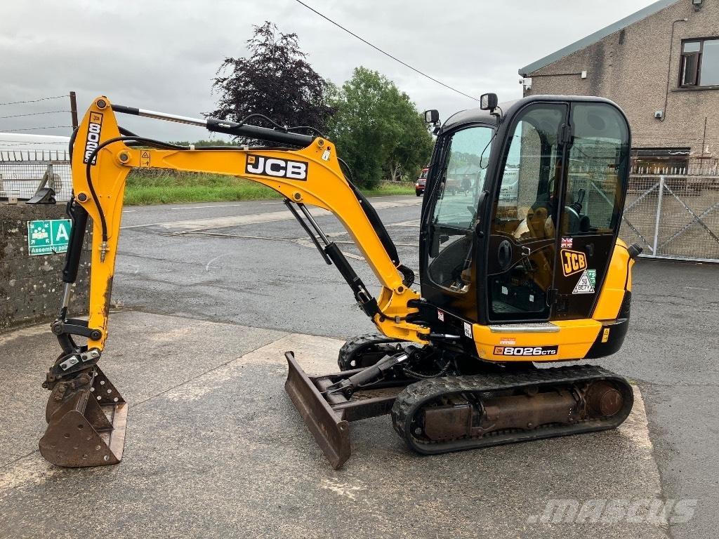 JCB 8026 CTS Minigravere <7t