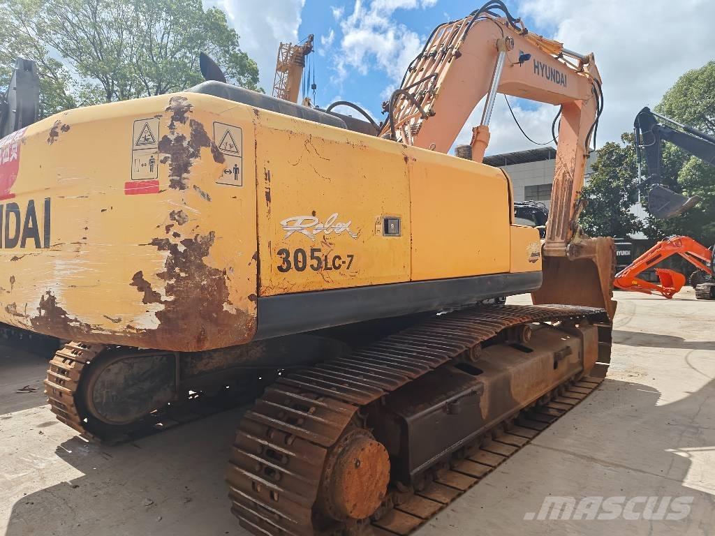 Hyundai R305LC-7 Beltegraver