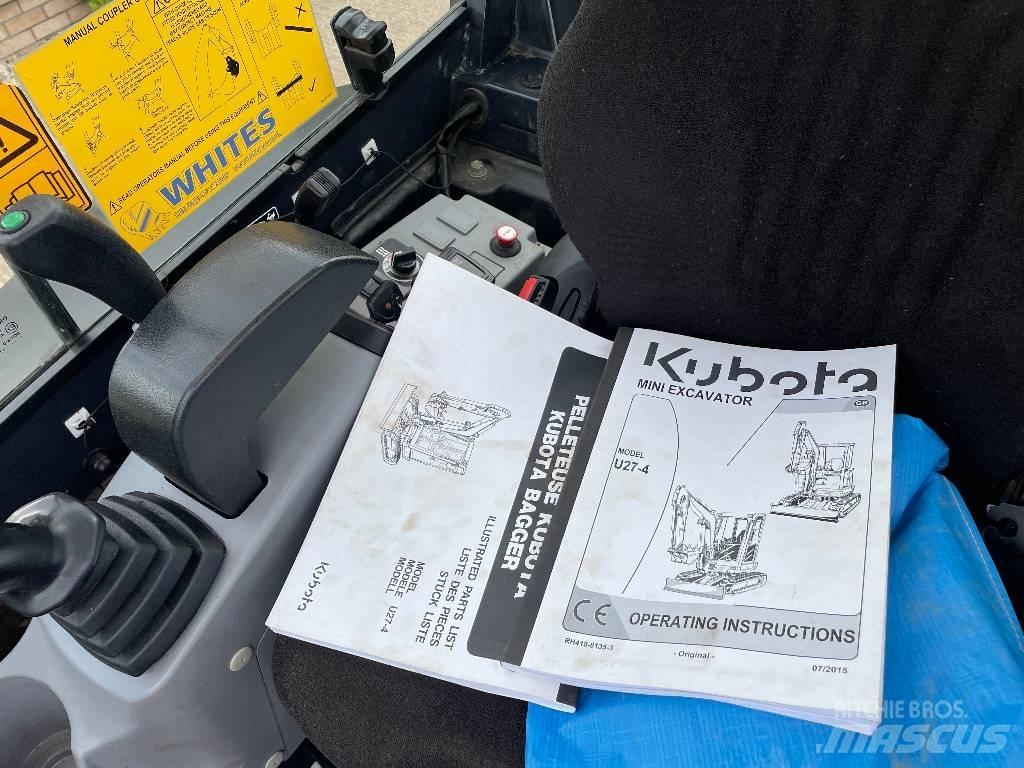 Kubota U 27-4 Minigravere <7t