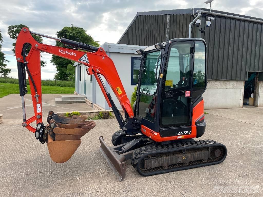 Kubota U 27-4 Minigravere <7t