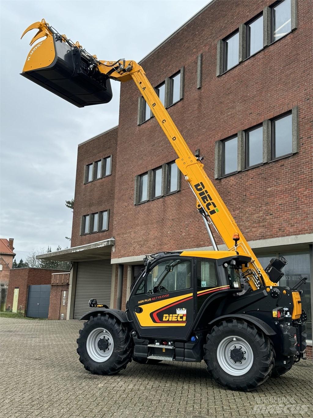 Dieci Agri plus 42.7 Teleskoplastere for Landbruk