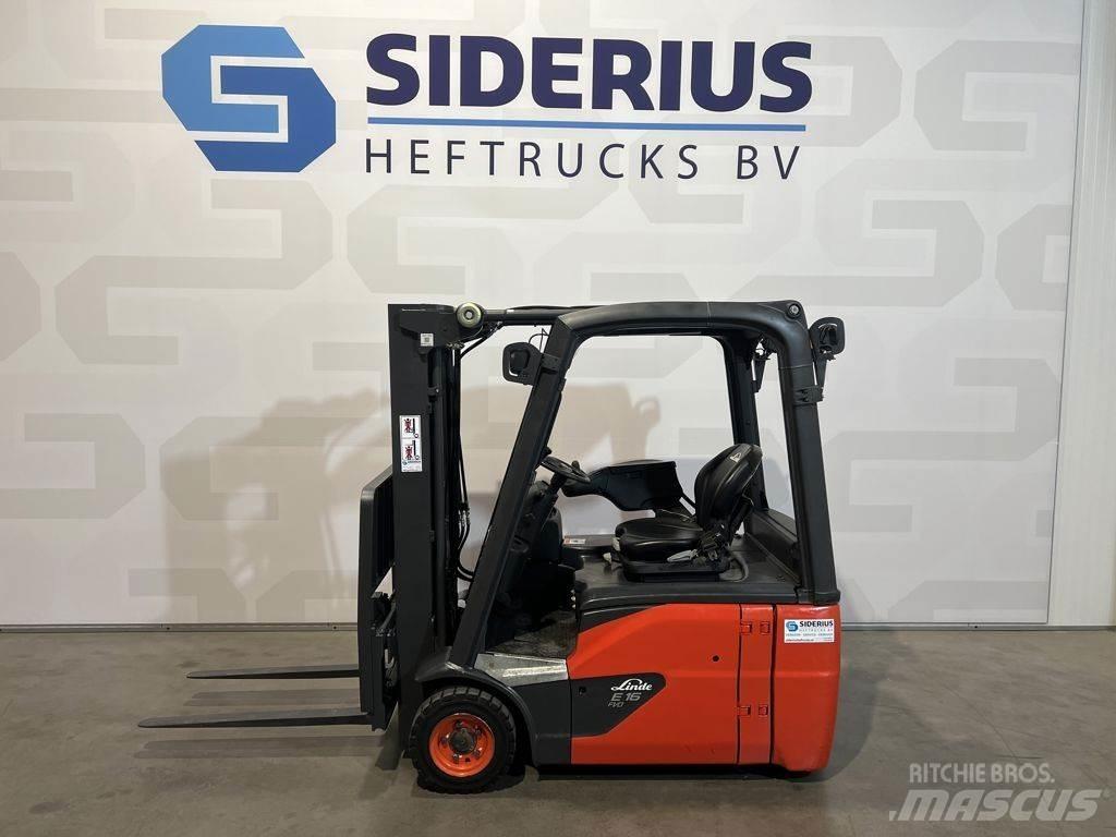 Linde E16 Gaffeltrucker - Annet