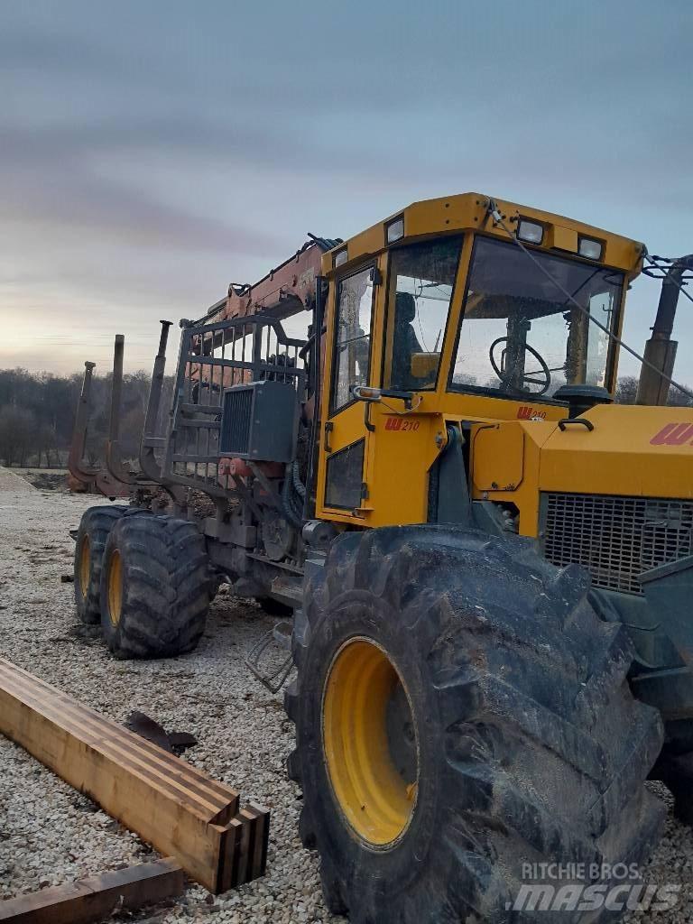 Welte W 210 Traktor med skogsutstyr
