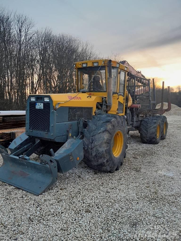 Welte W 210 Traktor med skogsutstyr