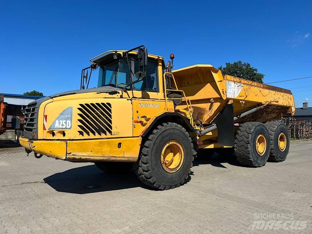 Volvo A 25 D Rammestyrte Dumpere