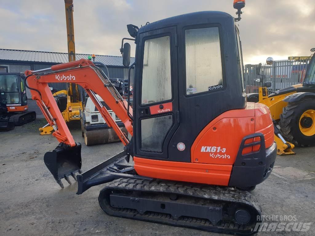 Kubota KX 61-3 Minigravere <7t
