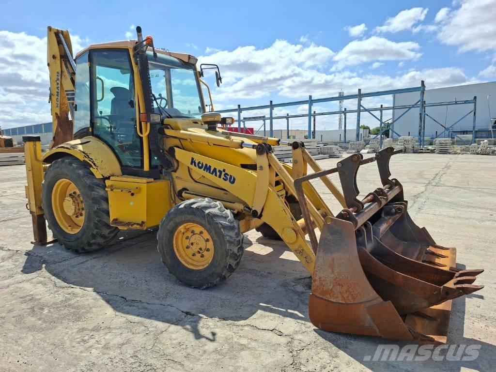 Komatsu WB 91 R Traktorgravere
