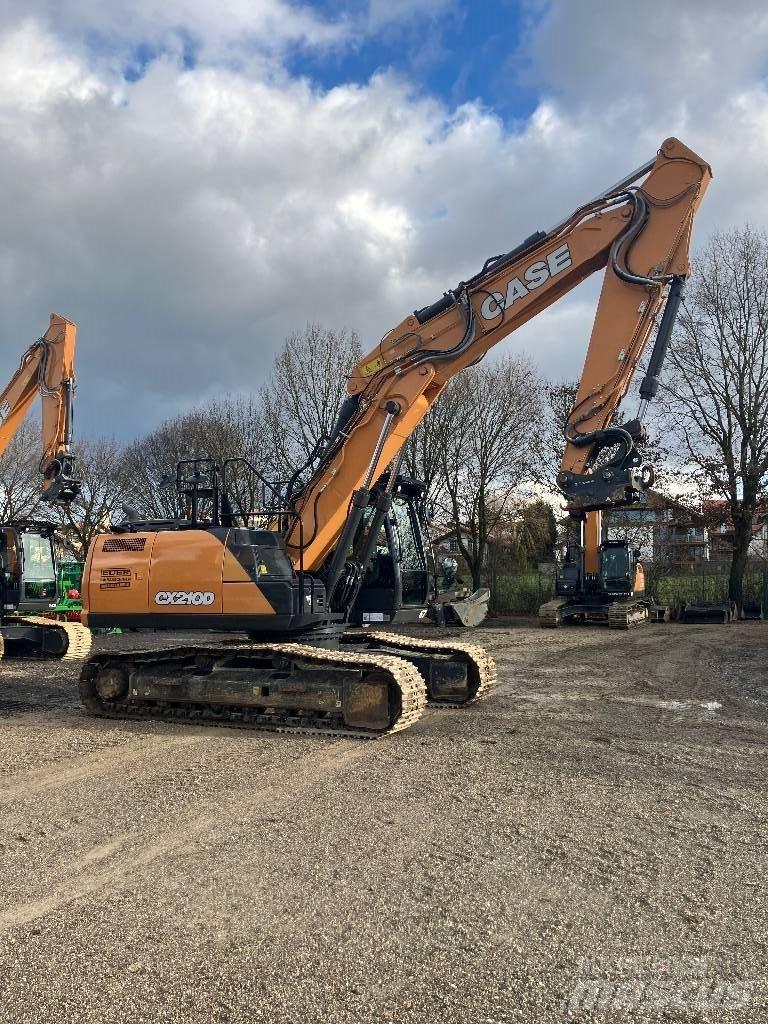 CASE CX 210 D Beltegraver