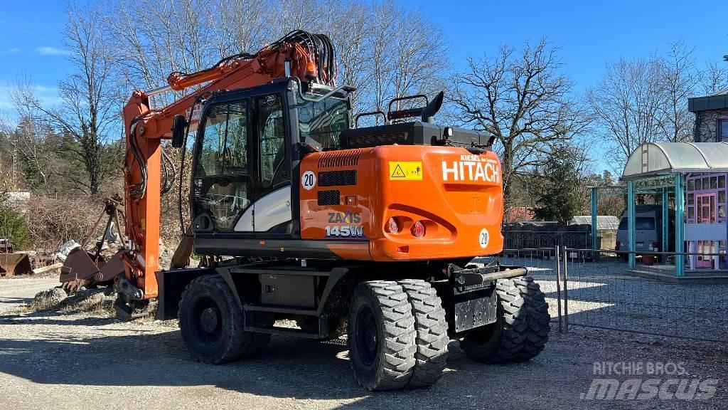 Hitachi ZX 145 W-6 Hjulgravere