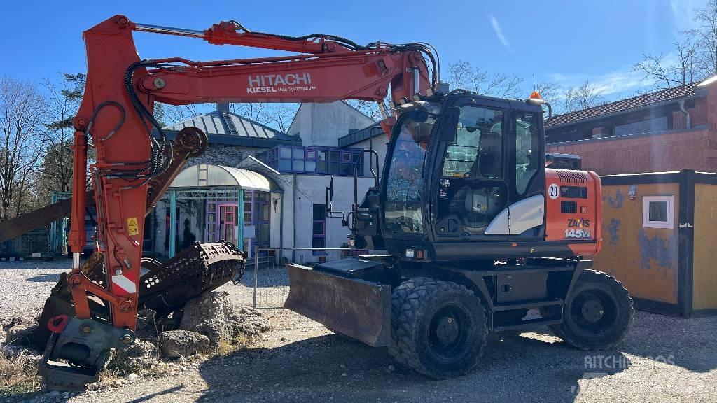 Hitachi ZX 145 W-6 Hjulgravere