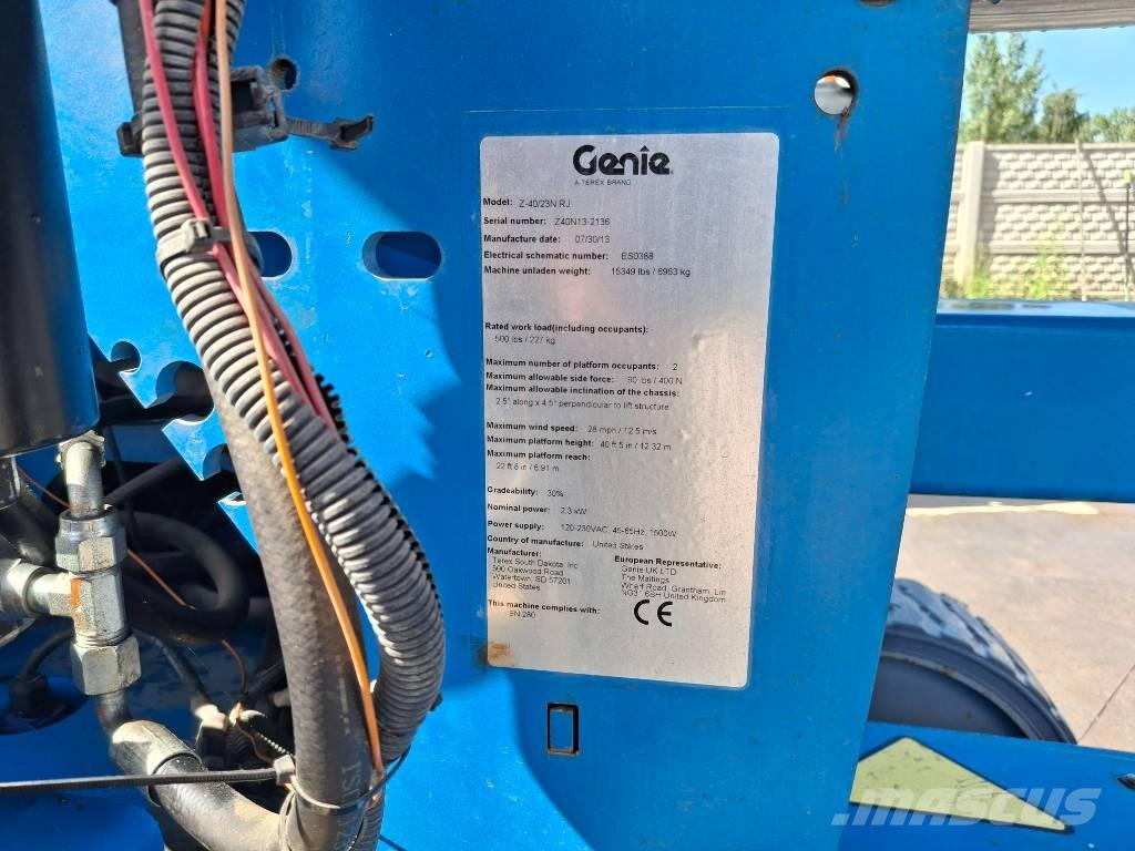 Genie Z40/23NRJ Leddede bomlifter
