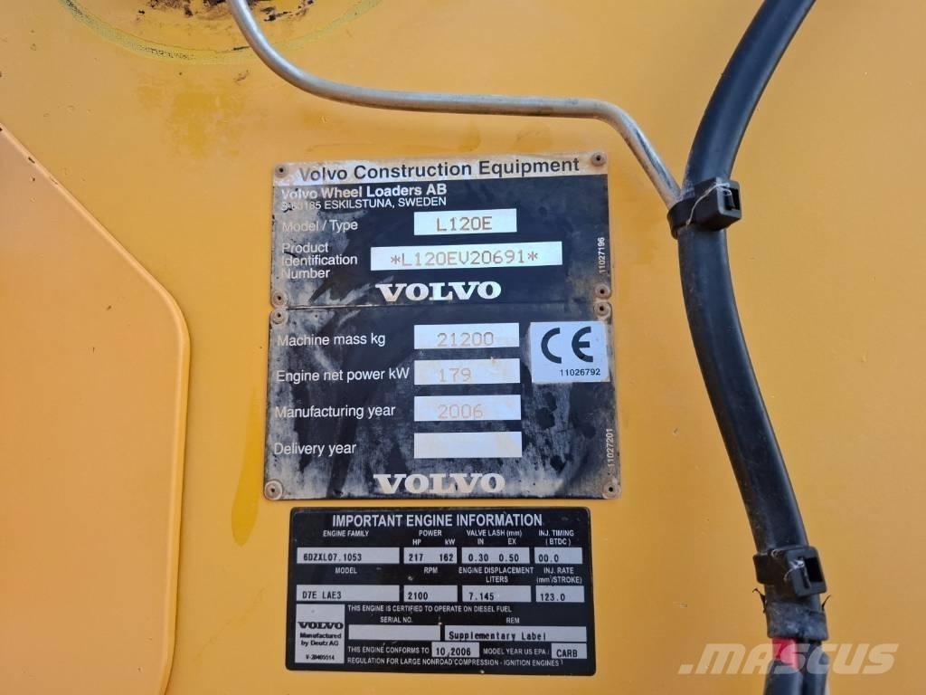 Volvo L 120 E Hjullastere