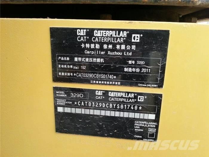 CAT 329 D L Beltegraver