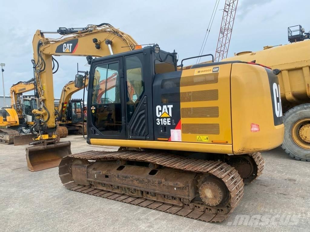 CAT 316 EL NVT Beltegraver