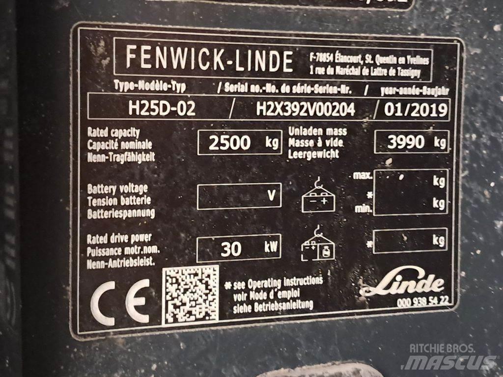 Linde H25D-02 Diesel Trucker