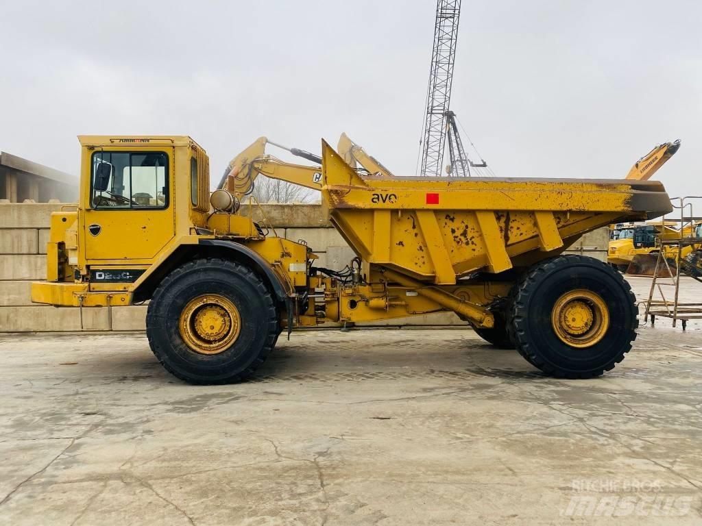 CAT D 25 C Rammestyrte Dumpere