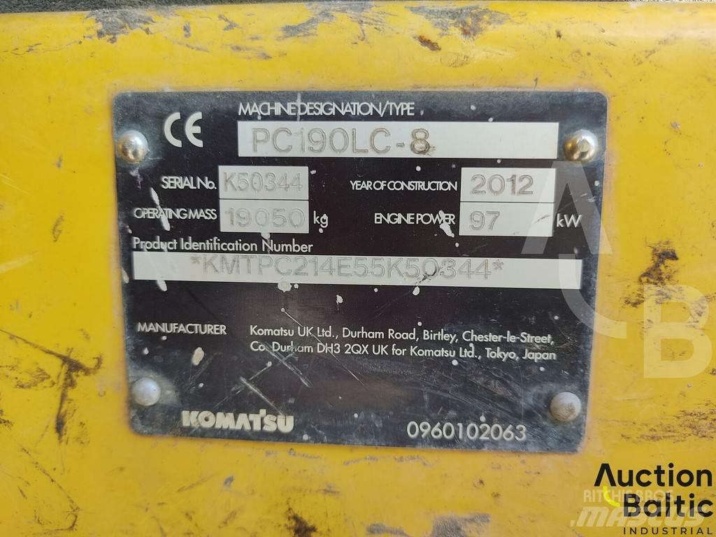 Komatsu PC190LC-8 Beltegraver