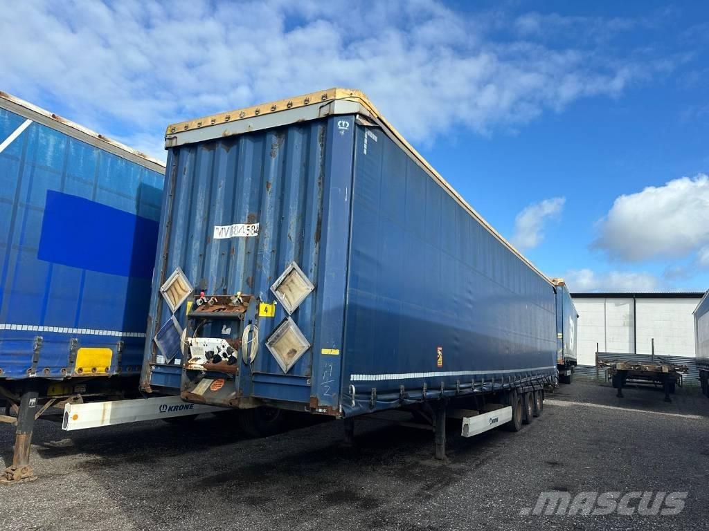 Krone SD serie 6844 Kapell trailer/semi