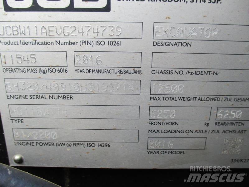 JCB HD110W Hjulgravere