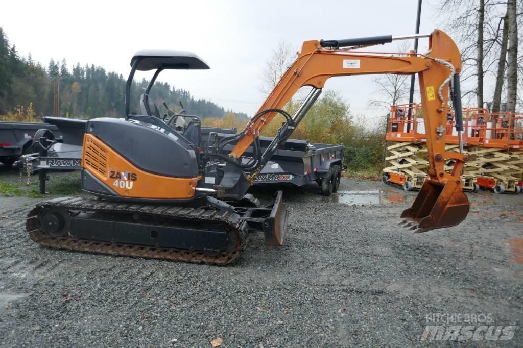 Hitachi ZX40U-3 Minigravere <7t