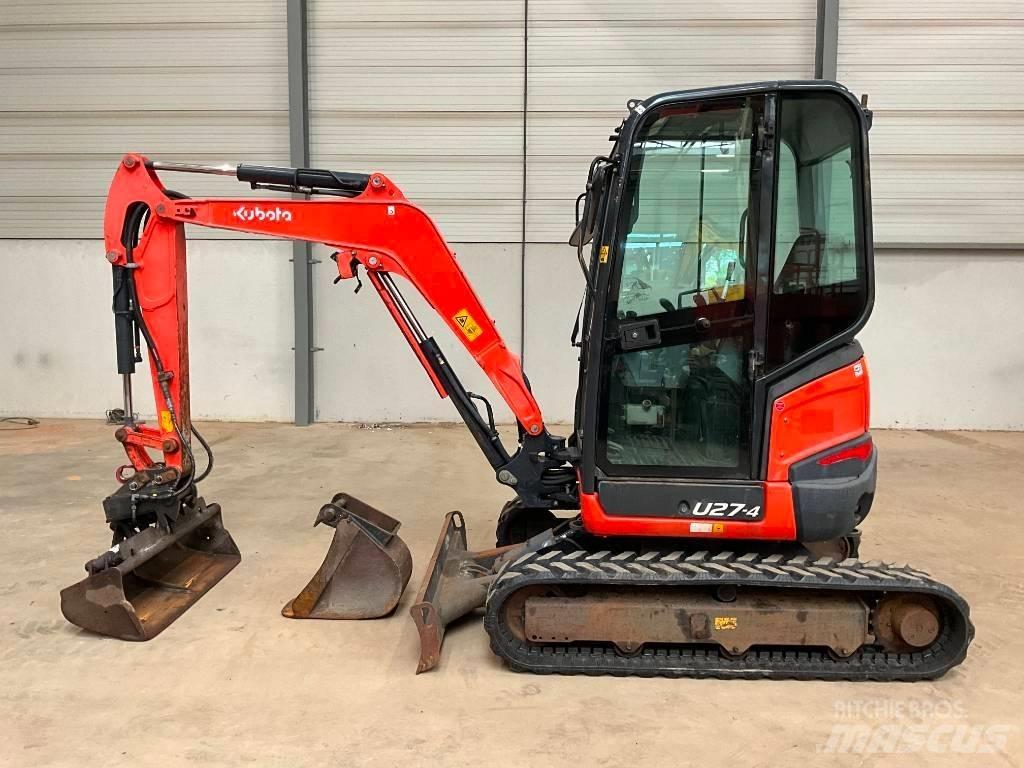 Kubota U 27-4 Minigravere <7t