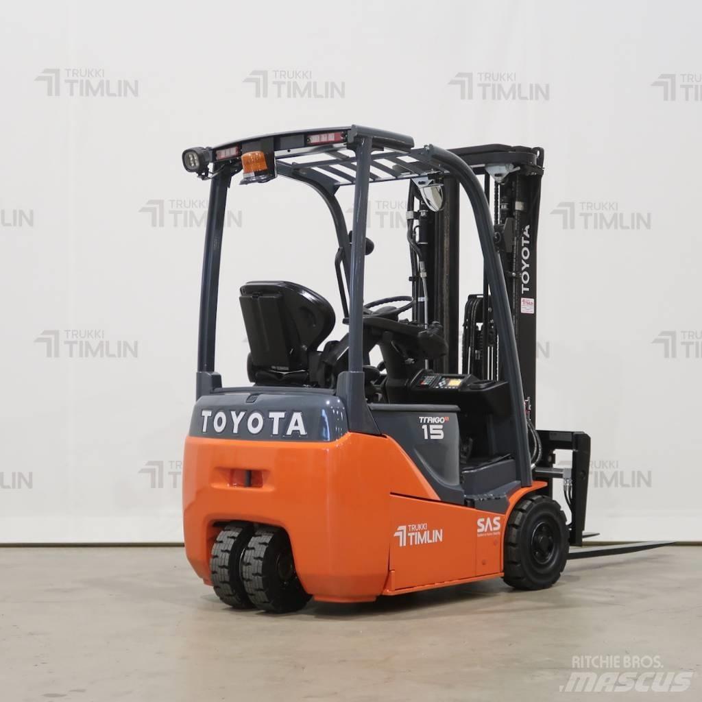 Toyota 8FBE15T Elektriske trucker