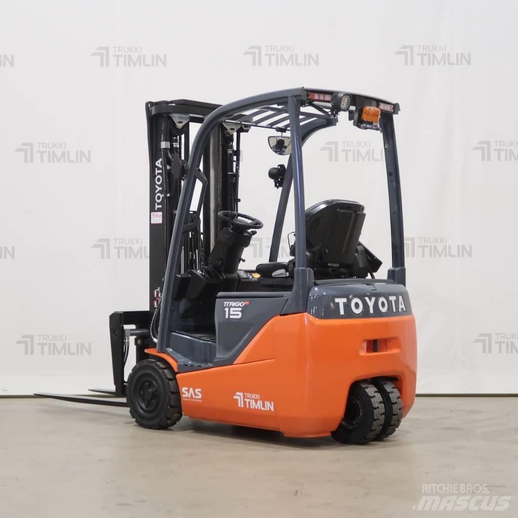 Toyota 8FBE15T Elektriske trucker