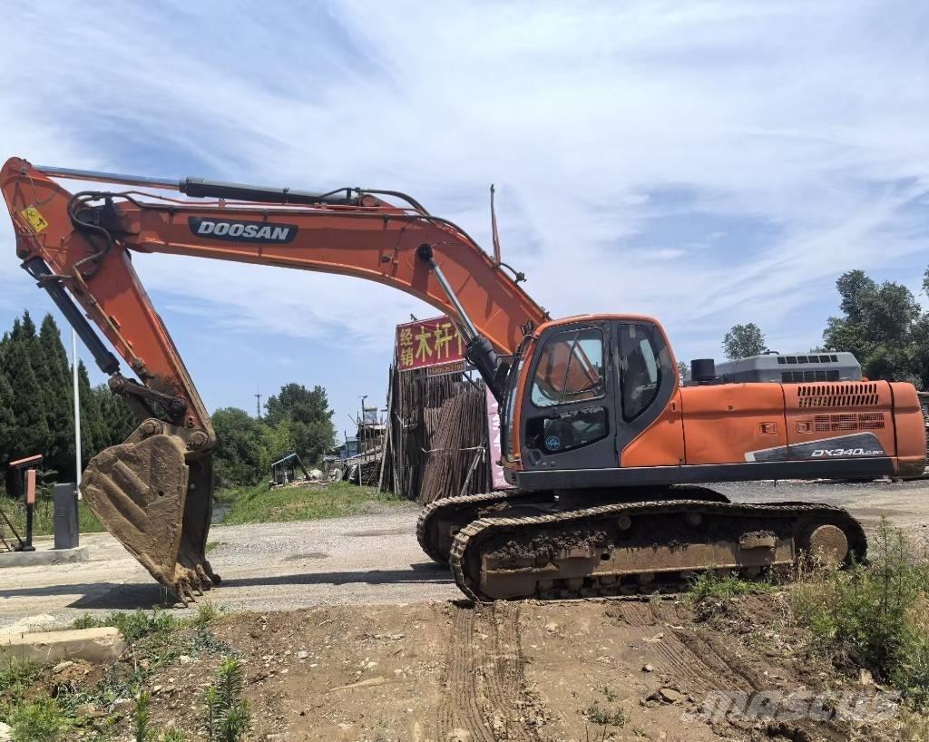 Doosan DX 340 LC-9C Beltegraver