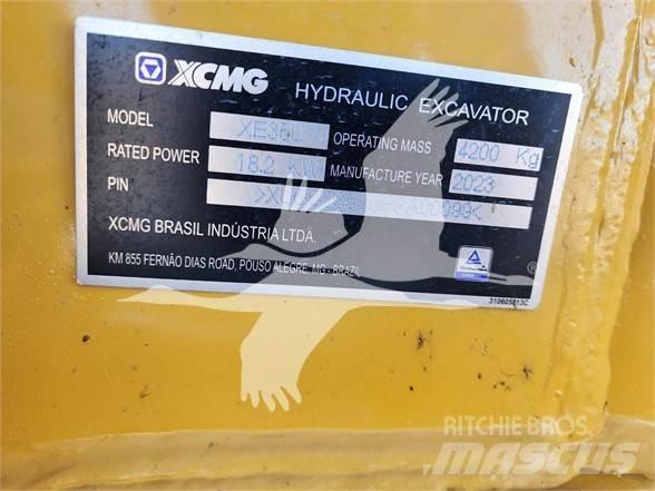 XCMG XE35U Minigravere <7t