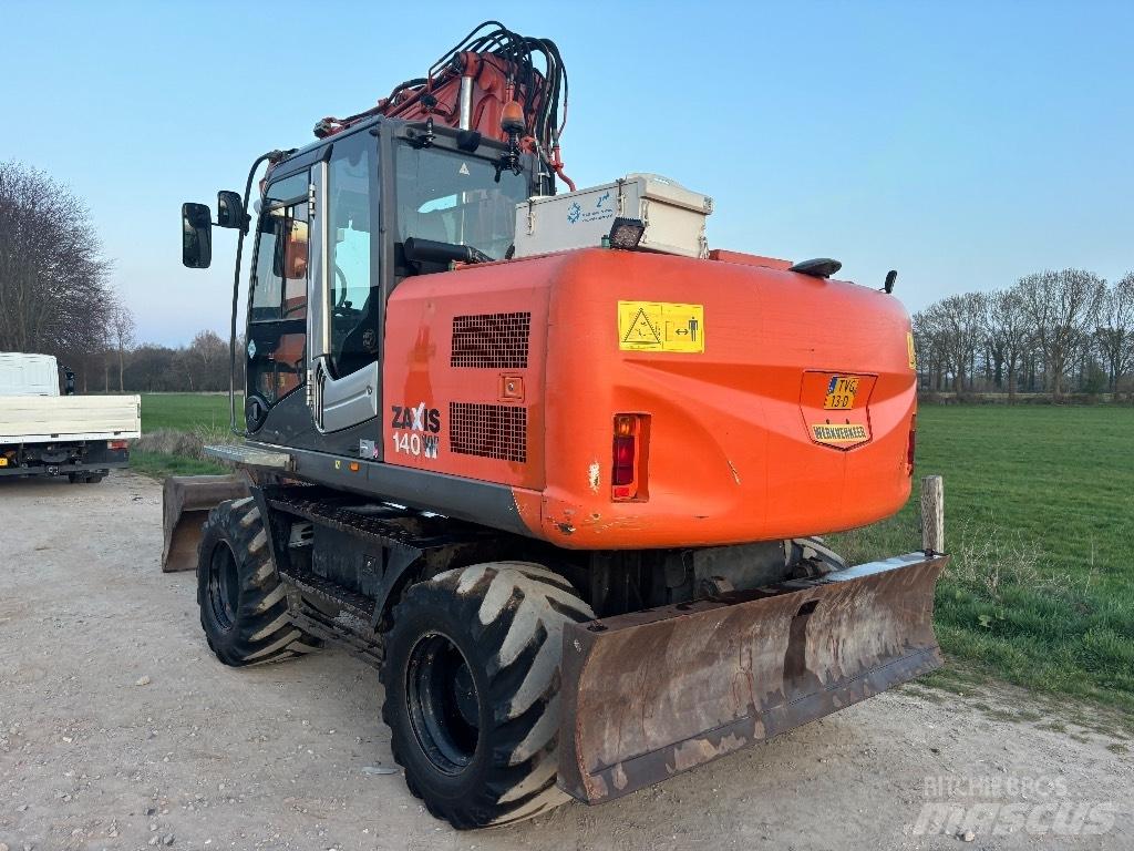 Hitachi ZX 140 W T-3 Hjulgravere