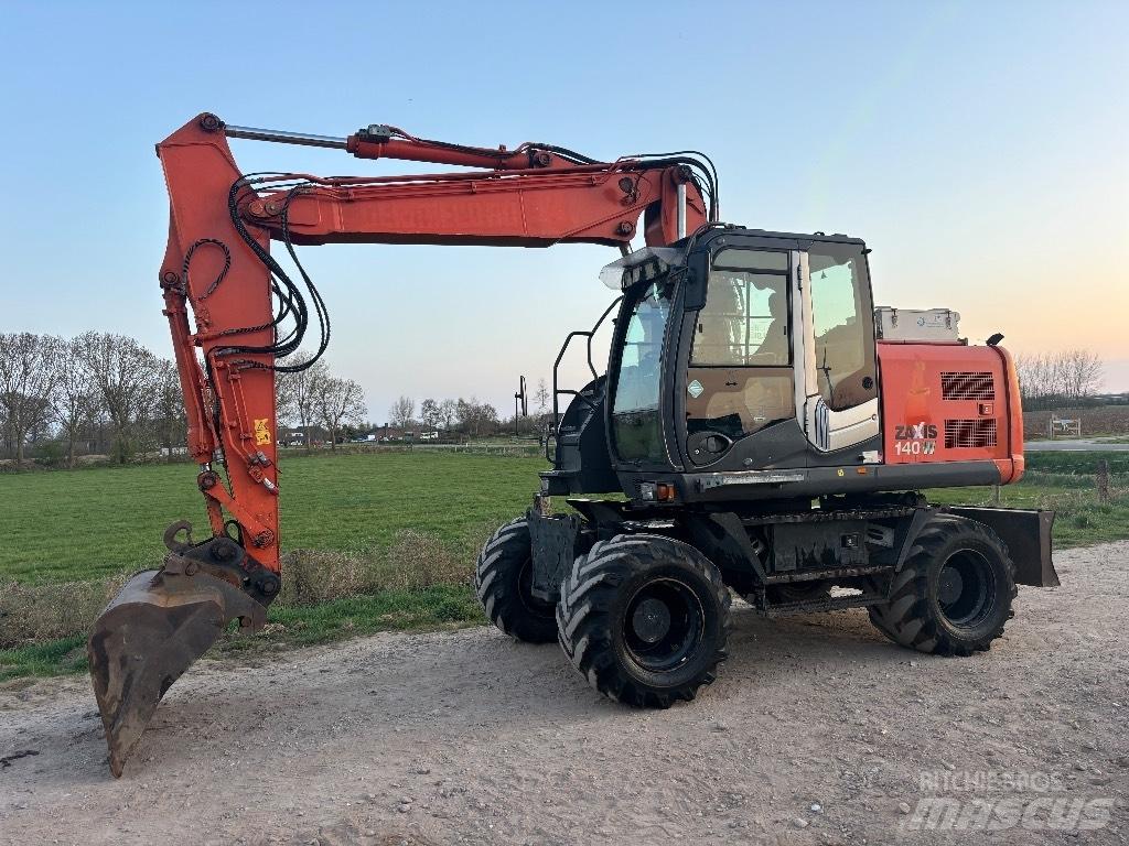 Hitachi ZX 140 W T-3 Hjulgravere