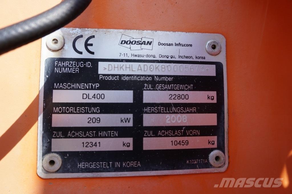 Doosan DL 400 Hjullastere