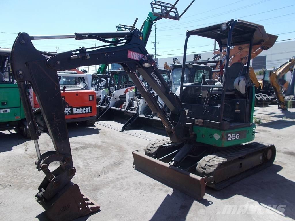 John Deere 26G Minigravere <7t