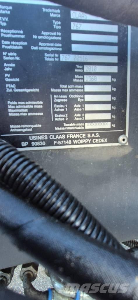 CLAAS 355 Rundballepresser
