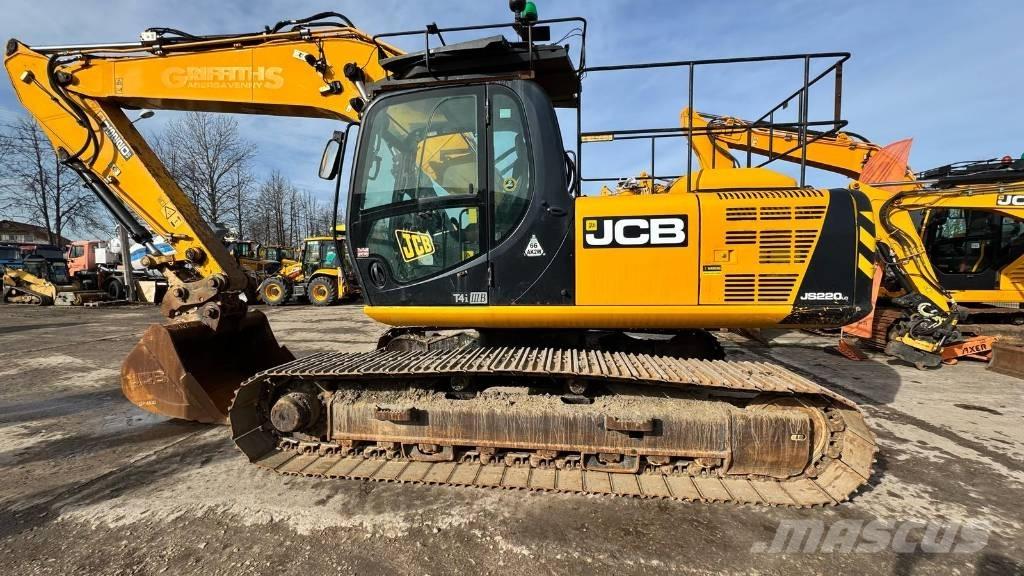 JCB JS 220 LC Beltegraver