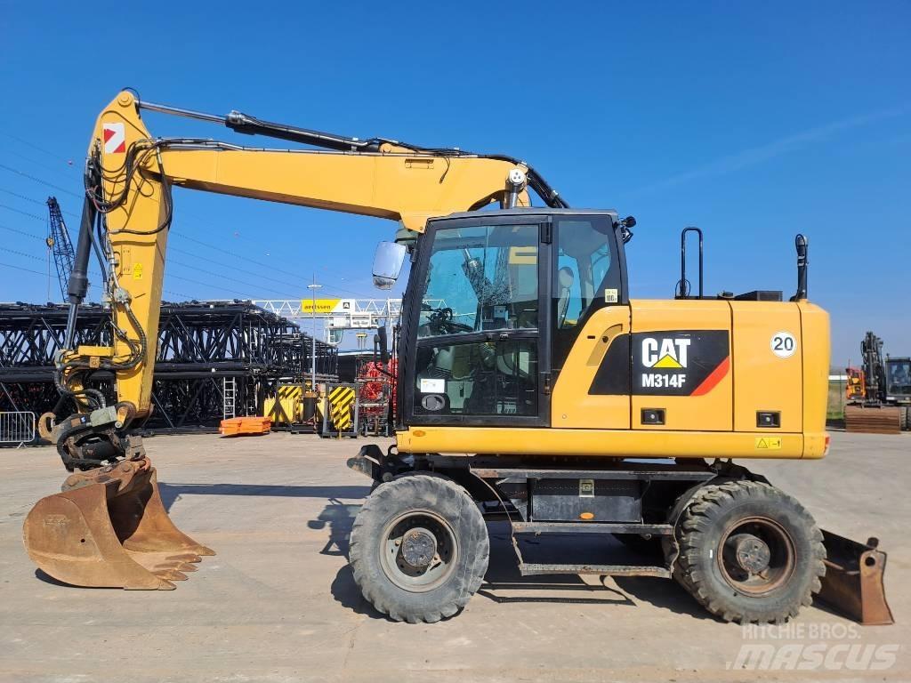 CAT M314F Hjulgravere