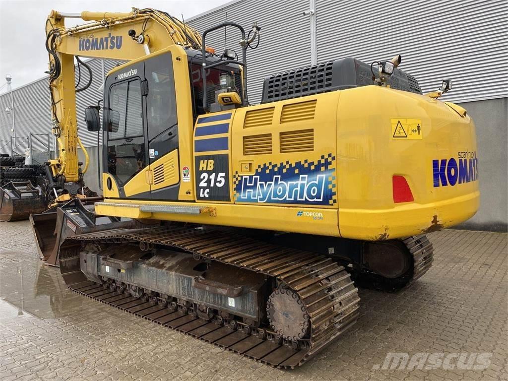 Komatsu HB215LC-3 Beltegraver