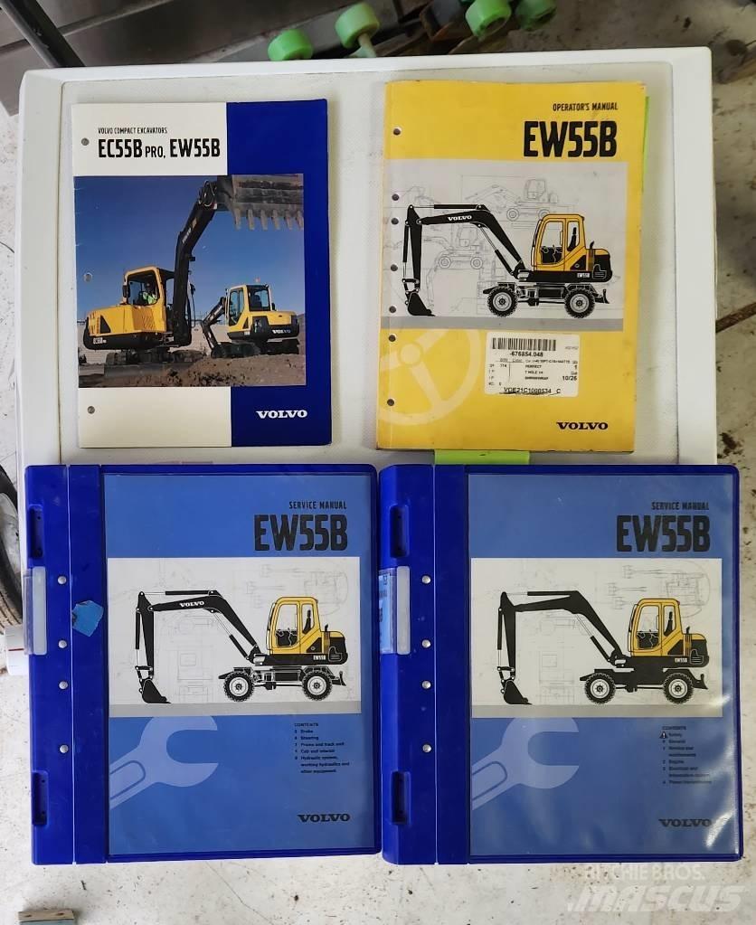 Volvo EW55B Hjulgravere