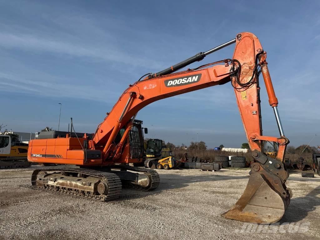 Doosan DX 340 LC Beltegraver