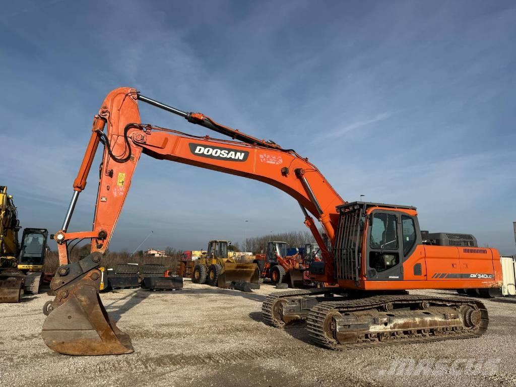 Doosan DX 340 LC Beltegraver