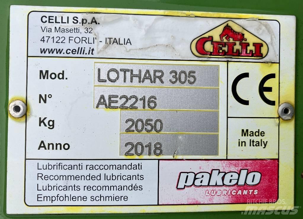 Celli lothar 305 Andre Jordforbedrings maskiner og ekstrautstyr