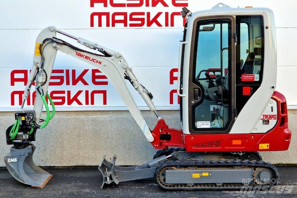 Takeuchi TB 320 Minigravere <7t