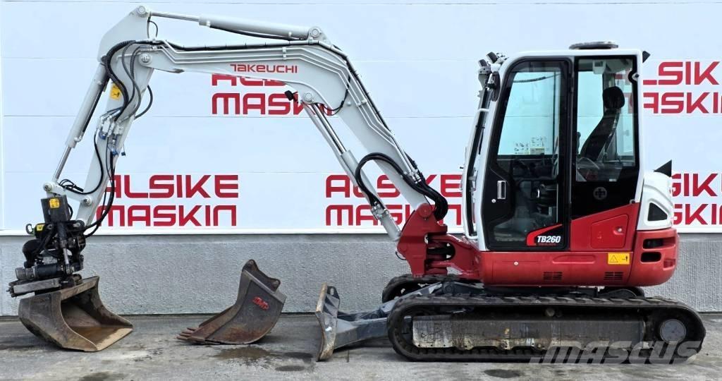 Takeuchi TB 260 Minigravere <7t