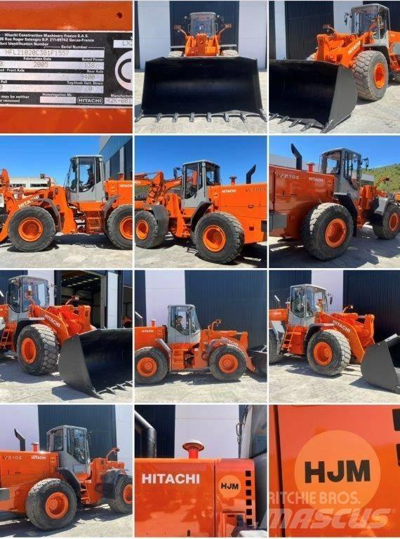 Hitachi LX 210 E Hjullastere