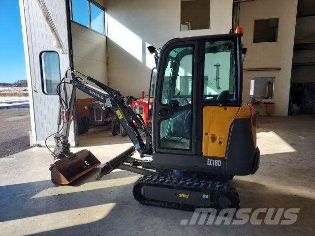 Volvo EC 18 Minigravere <7t
